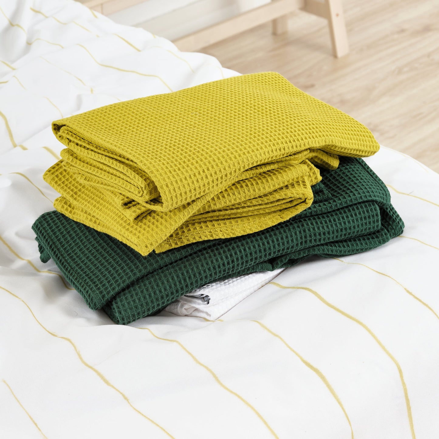 Funda nórdica Andover Verde claro 100% algodón