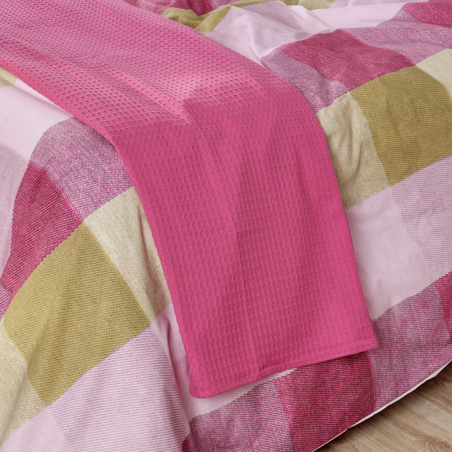 Funda nórdica Bath rosa 100% algodón