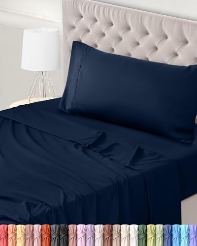 Utopia Bedding 3-Piece Sheet Set 90 x 190 cm – Brushed Microfiber Polyester – Oeko-Tex Certified – Fitted Sheet, Flat Sheet and 1 Pillowcase 50 x 75 cm (90 Bed, Grey)|B075JK3298