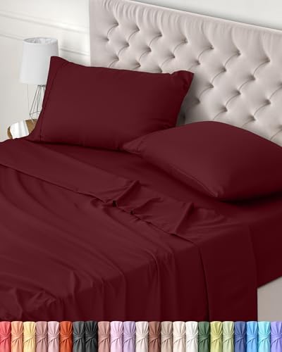Utopia Bedding 3-Piece Sheet Set 90 x 190 cm – Brushed Microfiber Polyester – Oeko-Tex Certified – Fitted Sheet, Flat Sheet and 1 Pillowcase 50 x 75 cm (90 Bed, Grey)|B075JK3298