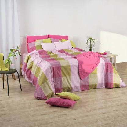 Funda nórdica Bath rosa 100% algodón