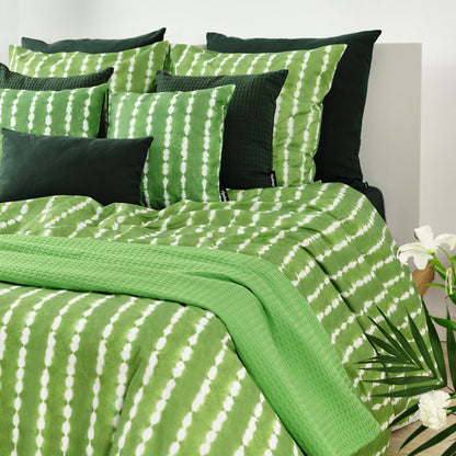 Funda nórdica Bolton Verde 100% algodón