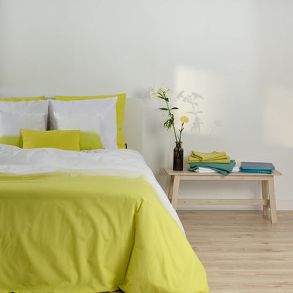 Funda nórdica Fowey Amarillo 100% algodón