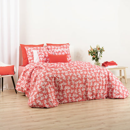 Funda nórdica reversible Halton Fresa 100% algodón