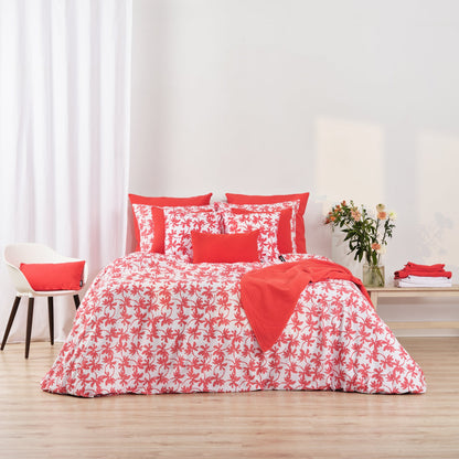 Funda nórdica reversible Halton Fresa 100% algodón
