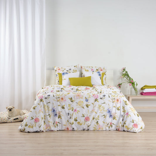 Funda nórdica Leeds Verde 100% algodón